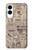 S3819 レトロなヴィンテージ紙 Retro Vintage Paper Samsung Galaxy S25 Edge バックケース、フリップケース・カバー