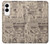 S3819 レトロなヴィンテージ紙 Retro Vintage Paper Samsung Galaxy S25 Edge バックケース、フリップケース・カバー