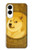 S3826 ドージコイン柴 Dogecoin Shiba Samsung Galaxy S25 Edge バックケース、フリップケース・カバー
