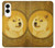 S3826 ドージコイン柴 Dogecoin Shiba Samsung Galaxy S25 Edge バックケース、フリップケース・カバー