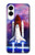 S3913 カラフルな星雲スペースシャトル Colorful Nebula Space Shuttle Samsung Galaxy S25 Edge バックケース、フリップケース・カバー