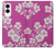 S3924 桜のピンクの背景 Cherry Blossom Pink Background Samsung Galaxy S25 Edge バックケース、フリップケース・カバー