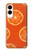 S3946 オレンジのシームレスなパターン Seamless Orange Pattern Samsung Galaxy S25 Edge バックケース、フリップケース・カバー