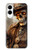 S3949 スチームパンクなスカルの喫煙 Steampunk Skull Smoking Samsung Galaxy S25 Edge バックケース、フリップケース・カバー