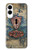 S3955 ヴィンテージ鍵穴ウェザードア Vintage Keyhole Weather Door Samsung Galaxy S25 Edge バックケース、フリップケース・カバー