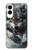 S3965 怒ったオオカミが走る Angry Wolf Running Samsung Galaxy S25 Edge バックケース、フリップケース・カバー