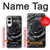 S3969 黒いバラの力強い筆遣い Black Rose Hard Brush Stroke Samsung Galaxy S25 Edge バックケース、フリップケース・カバー