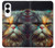 S3971 色を塗った猫 Cat Painted Color Samsung Galaxy S25 Edge バックケース、フリップケース・カバー