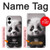 S3978 かわいい赤ちゃんパンダ Cute Baby Panda Samsung Galaxy S25 Edge バックケース、フリップケース・カバー