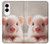 S3979 かわいい赤ちゃんブタ Cute Baby Pig Samsung Galaxy S25 Edge バックケース、フリップケース・カバー