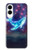 S3982 夢のクジラのカラフルな星雲 Dream Whale Colorful Nebula Samsung Galaxy S25 Edge バックケース、フリップケース・カバー