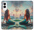 S4006 油絵 人魚 Oil Painting Mermaid Samsung Galaxy S25 Edge バックケース、フリップケース・カバー