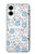 S4013 シームレスでかわいい幽霊の絵 Seamless Cute Ghost Pattern Samsung Galaxy S25 Edge バックケース、フリップケース・カバー