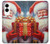 S4029 クリスマス 笑顔のサンタクロース ギフトボックス Xmas Smiling Santa Claus Gift Box Samsung Galaxy S25 Edge バックケース、フリップケース・カバー