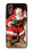 S1417 サンタクロースメリークリスマス Santa Claus Merry Xmas Samsung Galaxy XCover7 バックケース、フリップケース・カバー