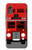 S2058 英国のダブルデッカーバスミニマリスト England British Double Decker Bus Minimalist Samsung Galaxy XCover7 バックケース、フリップケース・カバー