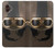 S2645 ヴィンテージブラウンゴーグルオートバイヘルメット Vintage Brown Goggles Motorcycle Helmet Samsung Galaxy XCover7 Pro バックケース、フリップケース・カバー