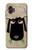 S2826 眠えない黒い羊 Cute Cartoon Unsleep Black Sheep Samsung Galaxy XCover7 Pro バックケース、フリップケース・カバー