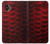 S2879 レッドアロワナのスケール Red Arowana Fish Scale Samsung Galaxy XCover7 Pro バックケース、フリップケース・カバー