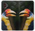 S3876 カラフルなサイチョウ Colorful Hornbill Samsung Galaxy XCover7 Pro バックケース、フリップケース・カバー
