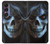 S2585 スカルペンタグラム Evil Death Skull Pentagram Sony Xperia 1 VII バックケース、フリップケース・カバー
