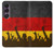 S2966 ドイツサッカー Germany Football Soccer Flag Sony Xperia 1 VII バックケース、フリップケース・カバー