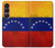 S2974 ベネズエラサッカー Venezuela Football Soccer Map Flag Sony Xperia 1 VII バックケース、フリップケース・カバー