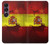 S2984 スペインサッカー Spain Football Soccer Flag Sony Xperia 1 VII バックケース、フリップケース・カバー