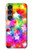 S3292 カラフルディスコスター Colourful Disco Star Sony Xperia 1 VII バックケース、フリップケース・カバー