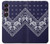 S3357 ネイビーブルーバンダナパターン Navy Blue Bandana Pattern Sony Xperia 1 VII バックケース、フリップケース・カバー
