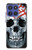 S0223 吸血鬼 スカル タトゥー Vampire Skull Tattoo Motorola Moto G Stylus 5G (2025,2026), Edge 60 Stylus バックケース、フリップケース・カバー