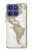 S0604 世界地図 World Map Motorola Moto G Stylus 5G (2025,2026), Edge 60 Stylus バックケース、フリップケース・カバー