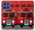 S2058 英国のダブルデッカーバスミニマリスト England British Double Decker Bus Minimalist Motorola Moto G Stylus 5G (2025,2026), Edge 60 Stylus バックケース、フリップケース・カバー