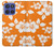 S2245 ハワイのハイビスカスオレンジ柄 Hawaiian Hibiscus Orange Pattern Motorola Moto G Stylus 5G (2025,2026), Edge 60 Stylus バックケース、フリップケース・カバー