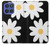 S2315 デイジー白い花 Daisy White Flowers Motorola Moto G Stylus 5G (2025,2026), Edge 60 Stylus バックケース、フリップケース・カバー