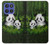 S2441 パンダファミリー 竹林 Panda Family Bamboo Forest Motorola Moto G Stylus 5G (2025,2026), Edge 60 Stylus バックケース、フリップケース・カバー