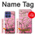 S2449 ピンク開花アーモンドの木 フィンセント・ファン・ゴッホ Pink Blossoming Almond Tree Van Gogh Motorola Moto G Stylus 5G (2025), Edge 60 Stylus バックケース、フリップケース・カバー