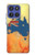 S2494 オーストラリア国旗地図ロックテクスチャ Australia Flag Map Rock Texture Motorola Moto G Stylus 5G (2025,2026), Edge 60 Stylus バックケース、フリップケース・カバー