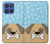 S2669 犬の足 骨 可愛い漫画のパターン Cute Dog Paws Bones Cartoon Motorola Moto G Stylus 5G (2025,2026), Edge 60 Stylus バックケース、フリップケース・カバー