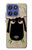 S2826 眠えない黒い羊 Cute Cartoon Unsleep Black Sheep Motorola Moto G Stylus 5G (2025,2026), Edge 60 Stylus バックケース、フリップケース・カバー