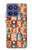 S2854 かわいいクリスマスのパターン Cute Xmas Pattern Motorola Moto G Stylus 5G (2025,2026), Edge 60 Stylus バックケース、フリップケース・カバー
