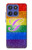 S2899 レインボーLGBTゲイプライド旗 Rainbow LGBT Gay Pride Flag Motorola Moto G Stylus 5G (2025), Edge 60 Stylus バックケース、フリップケース・カバー