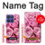 S2943 ピンクローズ Pink Rose Motorola Moto G Stylus 5G (2025), Edge 60 Stylus バックケース、フリップケース・カバー