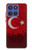 S2991 七面鳥サッカー Turkey Football Soccer Flag Motorola Moto G Stylus 5G (2025,2026), Edge 60 Stylus バックケース、フリップケース・カバー