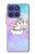 S3256 かわいいユニコーンの漫画 Cute Unicorn Cartoon Motorola Moto G Stylus 5G (2025,2026), Edge 60 Stylus バックケース、フリップケース・カバー