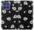 S3261 スマイルスカルハロウィーンのパターン Smile Skull Halloween Pattern Motorola Moto G Stylus 5G (2025,2026), Edge 60 Stylus バックケース、フリップケース・カバー