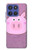 S3269 豚の漫画 Pig Cartoon Motorola Moto G Stylus 5G (2025), Edge 60 Stylus バックケース、フリップケース・カバー