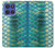 S3414 緑のヘビの鱗 グラフィックプリント Green Snake Scale Graphic Print Motorola Moto G Stylus 5G (2025,2026), Edge 60 Stylus バックケース、フリップケース・カバー
