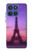 S3447 エッフェルパリの夕日 Eiffel Paris Sunset Motorola Moto G Stylus 5G (2025,2026), Edge 60 Stylus バックケース、フリップケース・カバー