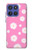 S3500 ピンクの花柄 Pink Floral Pattern Motorola Moto G Stylus 5G (2025,2026), Edge 60 Stylus バックケース、フリップケース・カバー